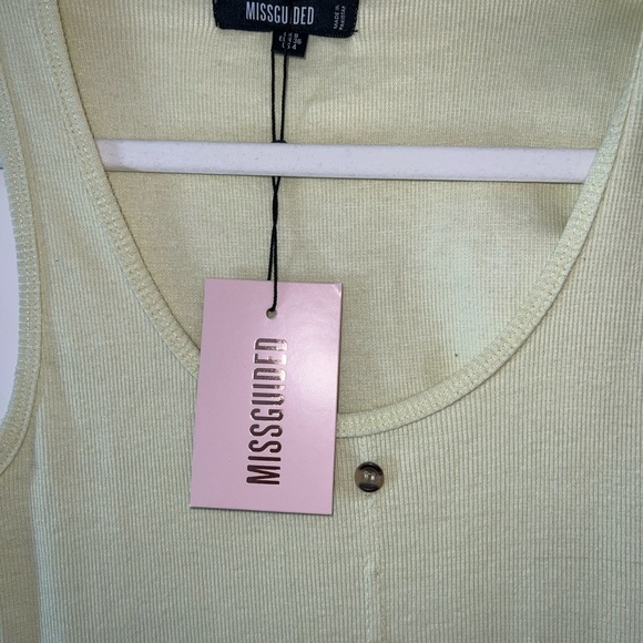 Green Ribbed Dress - Picture 4 of 5